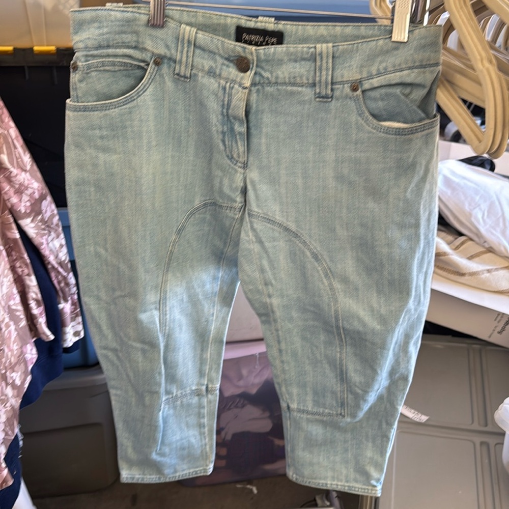 Patrizia Pepe Barrel Crop Jeans